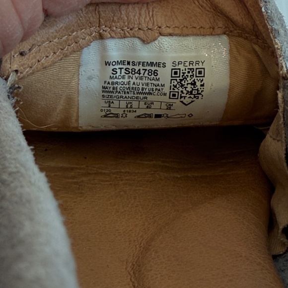 Sperry Top-Sider Women's Seaport Penny Grey Suede Loafers Size 9 - Picture 12 of 12